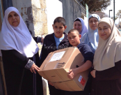 ادارة النساء بالحركة الاسلامية تشارك في مشروع " الأعمال الخيرية " في مدرسة الأخوّة